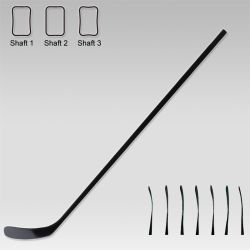 100% Carbon Fiber Intermediate Hocky Stick